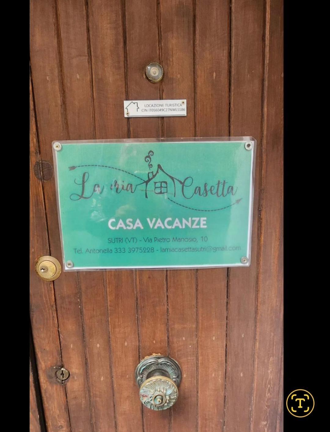 Casa Vacanza La Mia Casetta Sutri Dış mekan fotoğraf